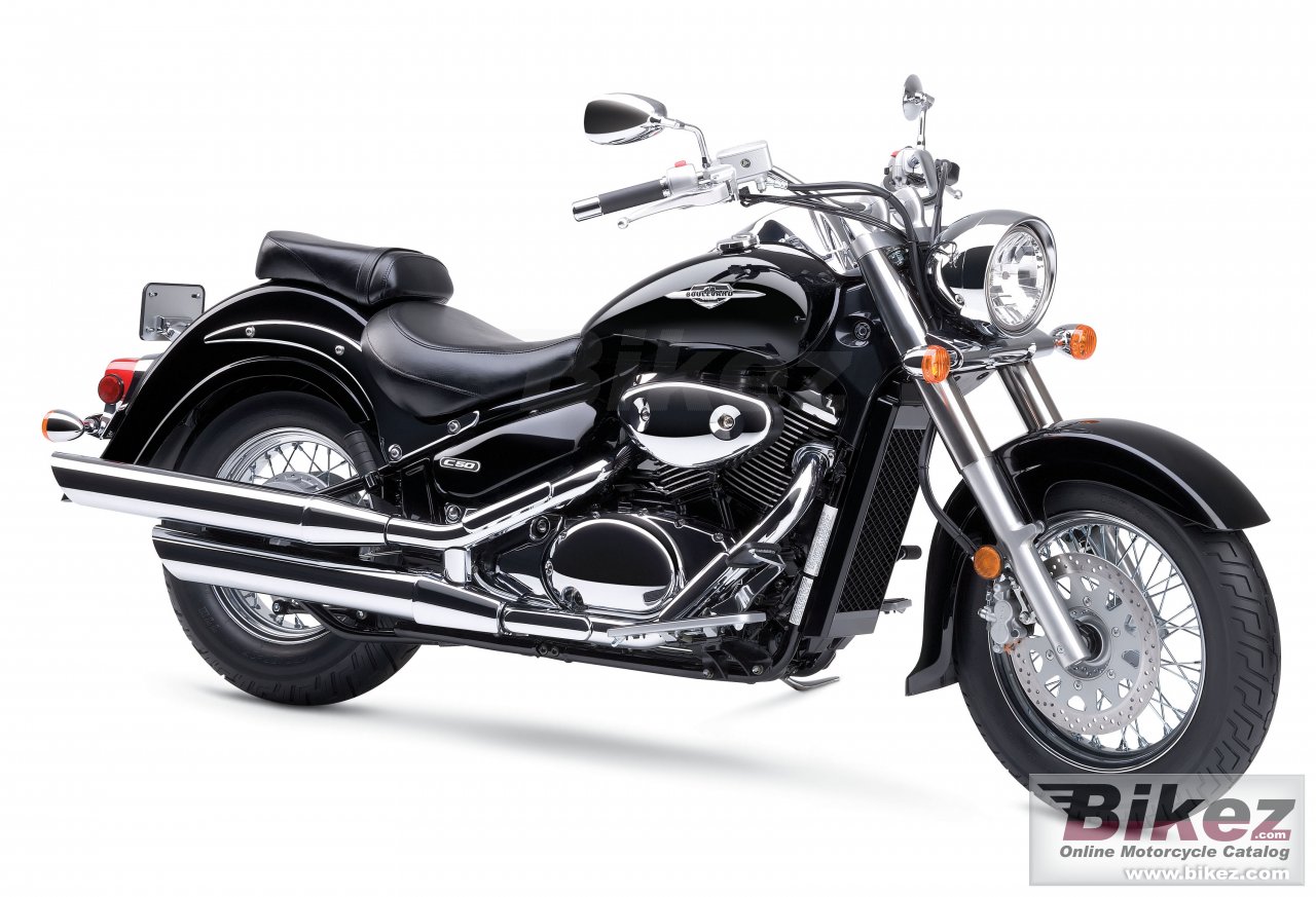 Big Suzuki boulevard c50 black picture and wallpaper from Bikez.com